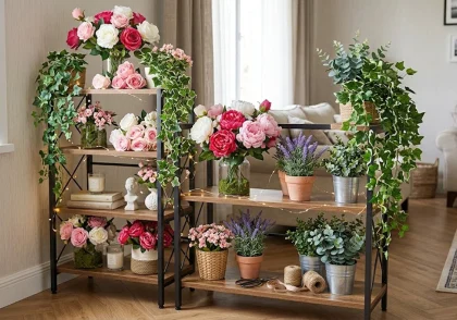 آموزش گل آرایی گل مصنوعی