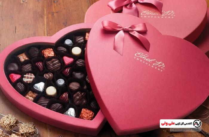 شکلات قلبی برای کادو ولنتاین