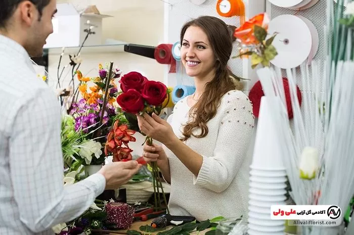 آموزش گل آرایی و گل فروشی