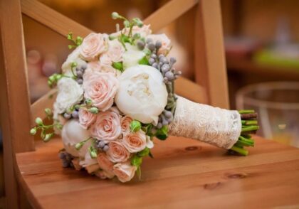 دسته گل عروس برای فصل زمستان